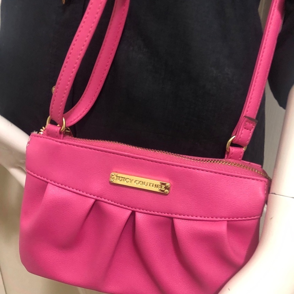 juicy couture Beautiful hot pink cross body new